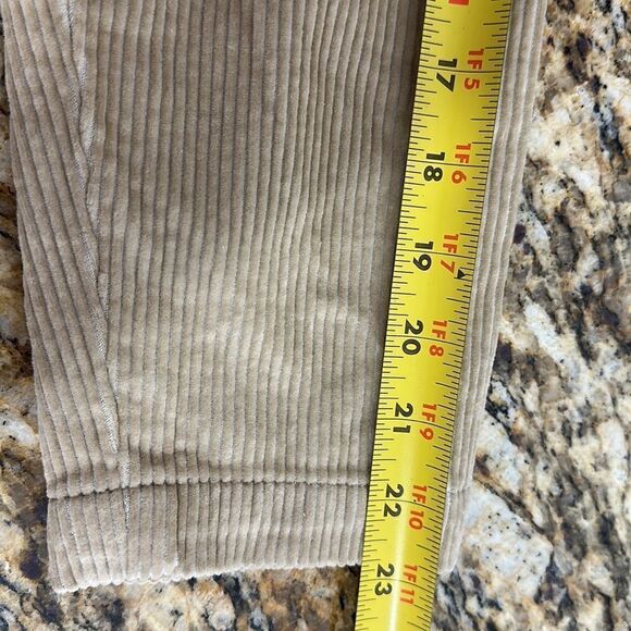 Orvis Cotton Beige Color Corduroy Button Front Jacket Size 10 - Picture 7 of 8